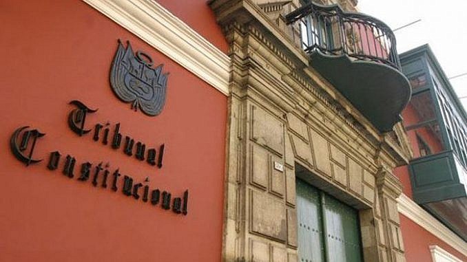Aprodeh - Tribunal Constituiconal - Lesa humanidad